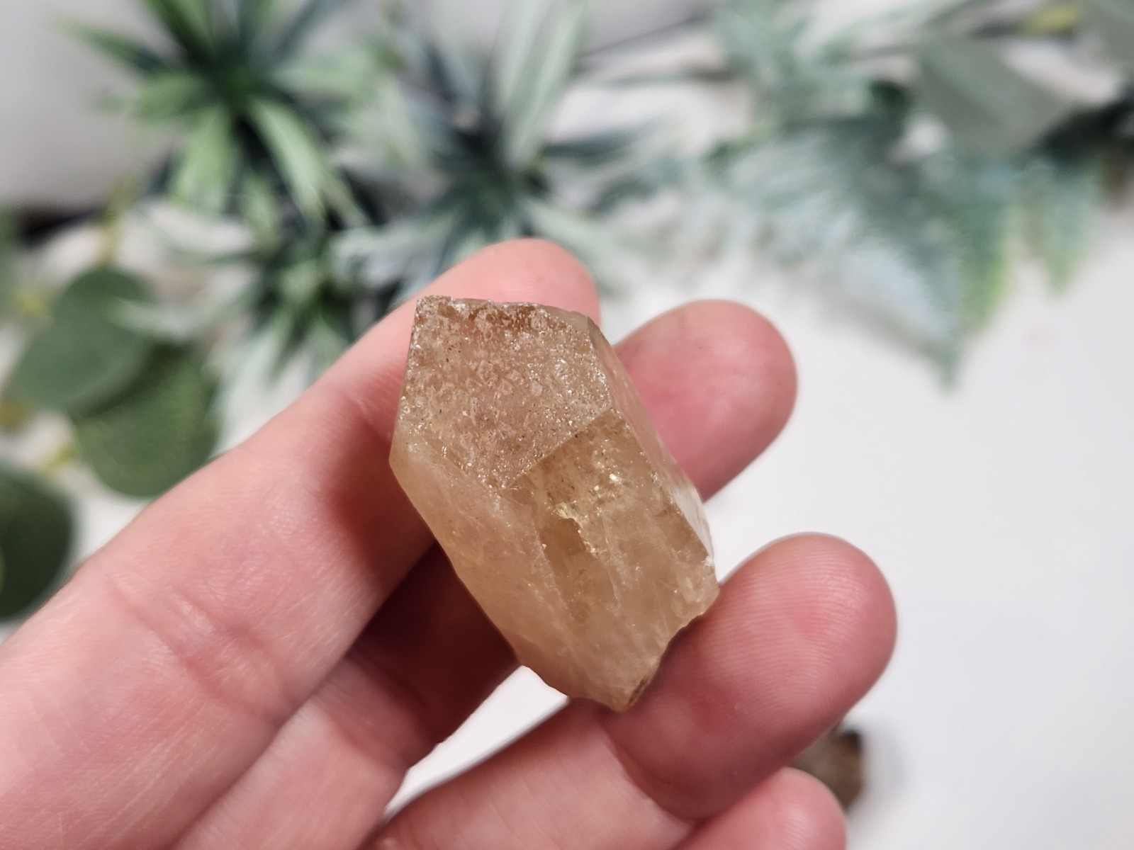Lot Smoky Citrine / Citrine Llwena CONGO raw natural crystal point 100g A2