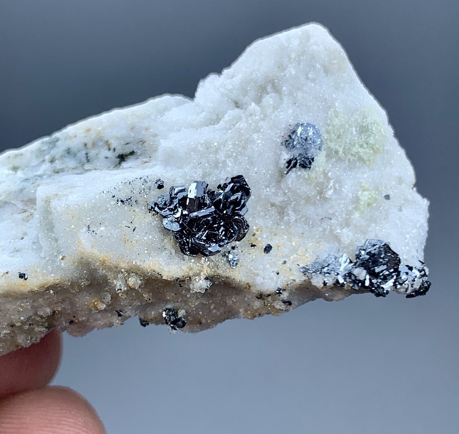 26 Gram Hematite Crystal Flower On Matrix From Pakistan 56x24x16mm
