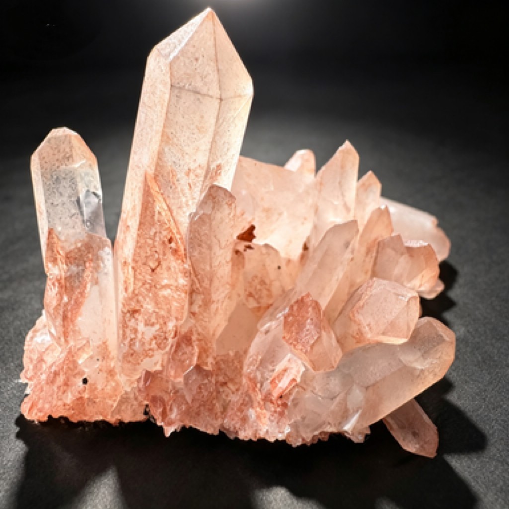 Natural Untreated Crystal Cluster, Raw Mineral Specimen for Healing & GIFT