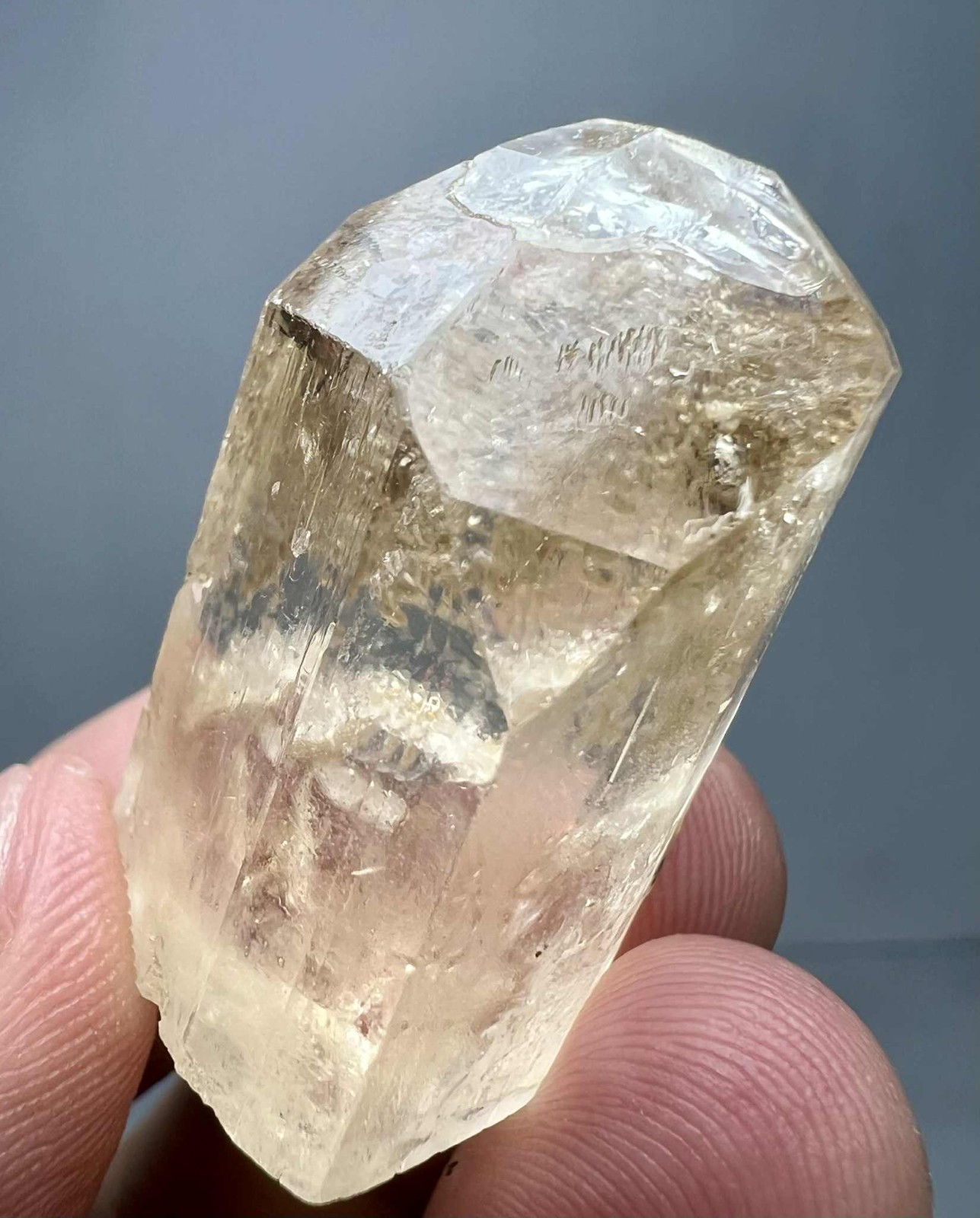 158 Carat Natural !!! Eye Clean Top Honey Color Topaz Huge Crystal @PAK