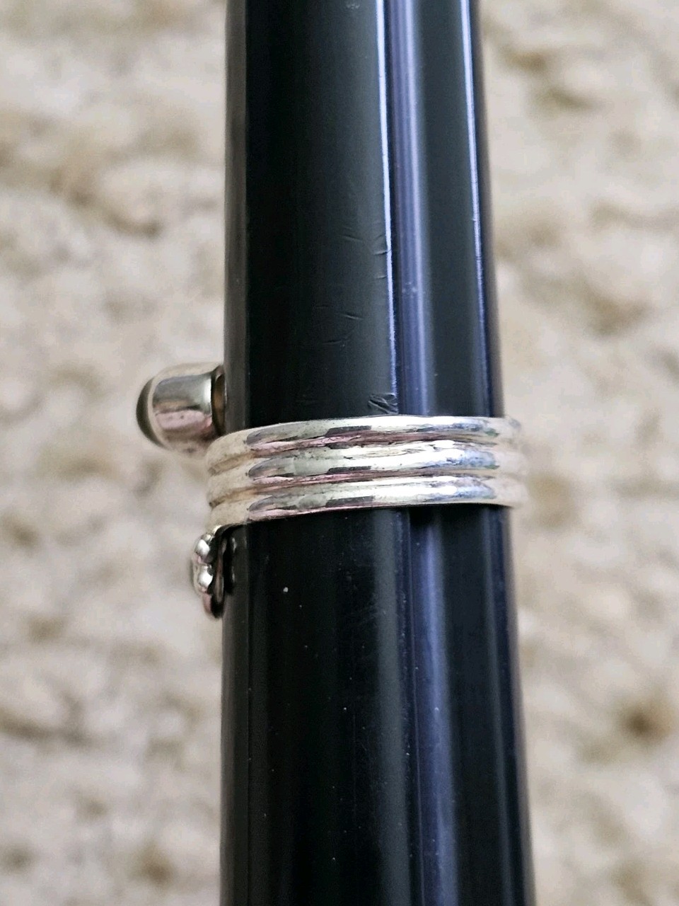 Sterling Silver Labradorite Ring, Size 7, Crystals & Stones, Mineral Specimen