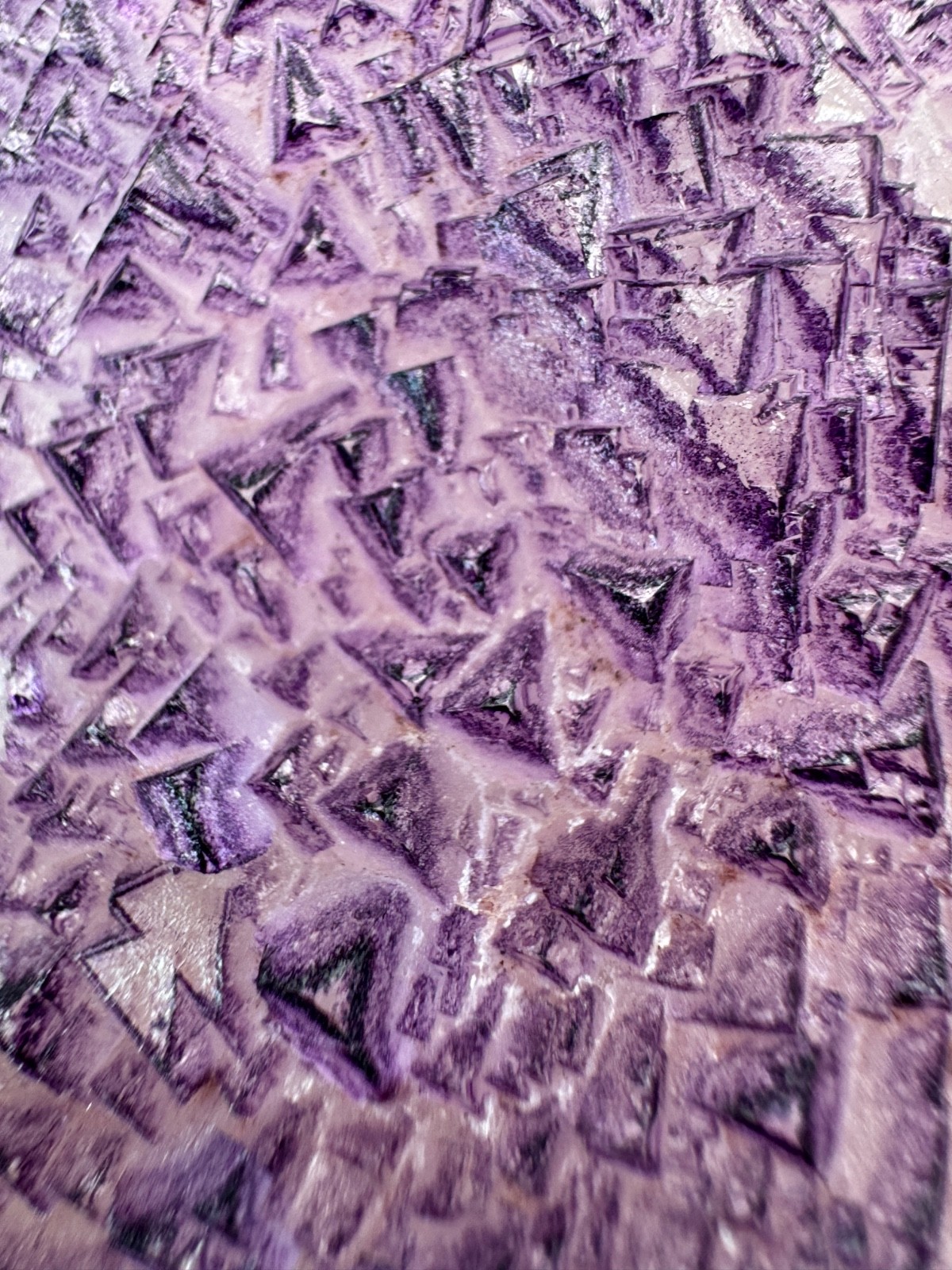 6550 NEW Database Fluorite Purple Triangle Yun Nan 402g