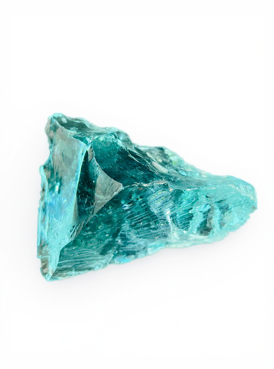 Raw Aqua Blue Obsidian Gemstone 410-610 CT Meditation Crystal for Chakra Energy