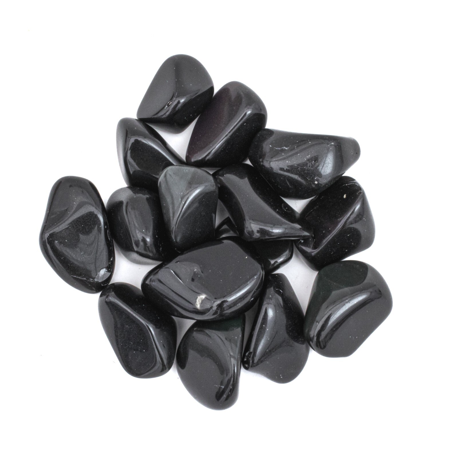 50g Small Tumbled Rainbow Obsidian Crystals Bulk Rocks Gemstones Healing Gems