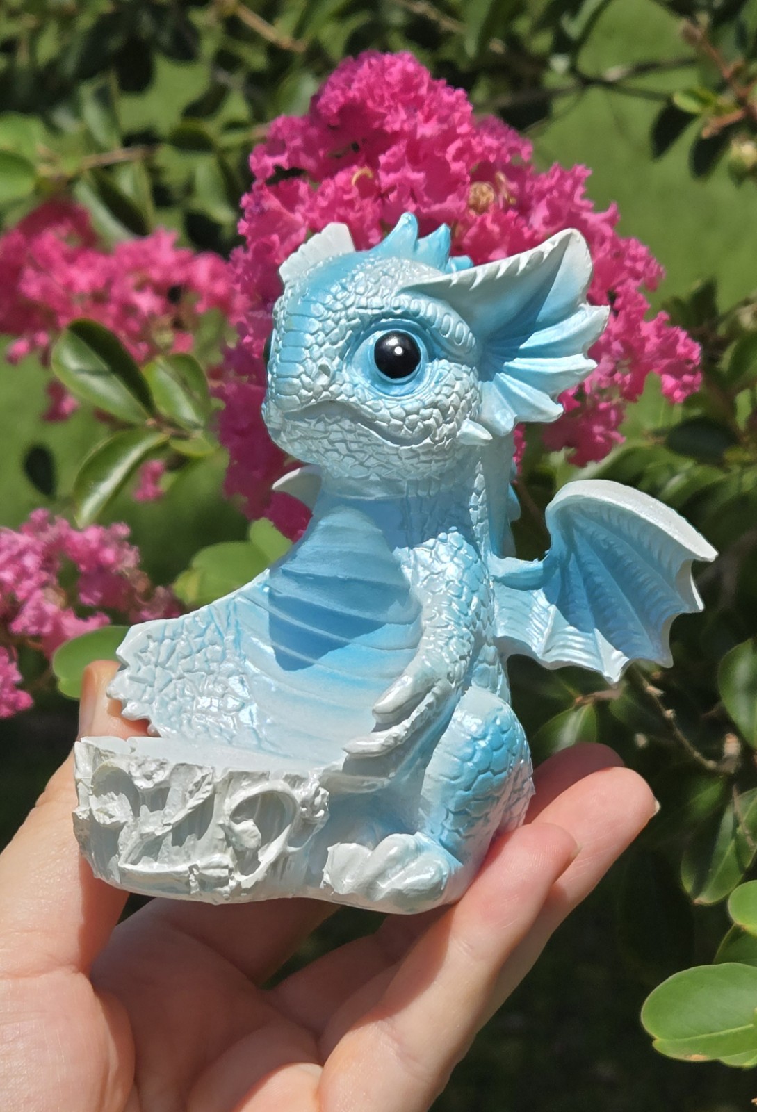 Gorgeous Resin Dragon Sphere Stand with Clear Quartz Crystal Sphere Set