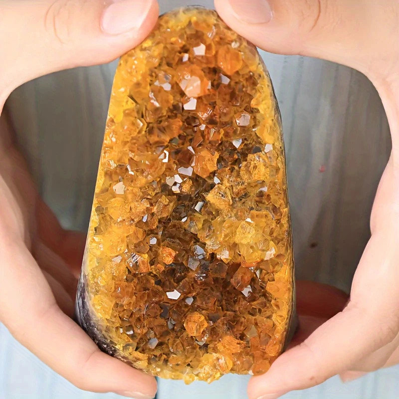 Crystal Geode Rocks Cluster Quartz Stone Mineral Crystal Rock Art 200-300g