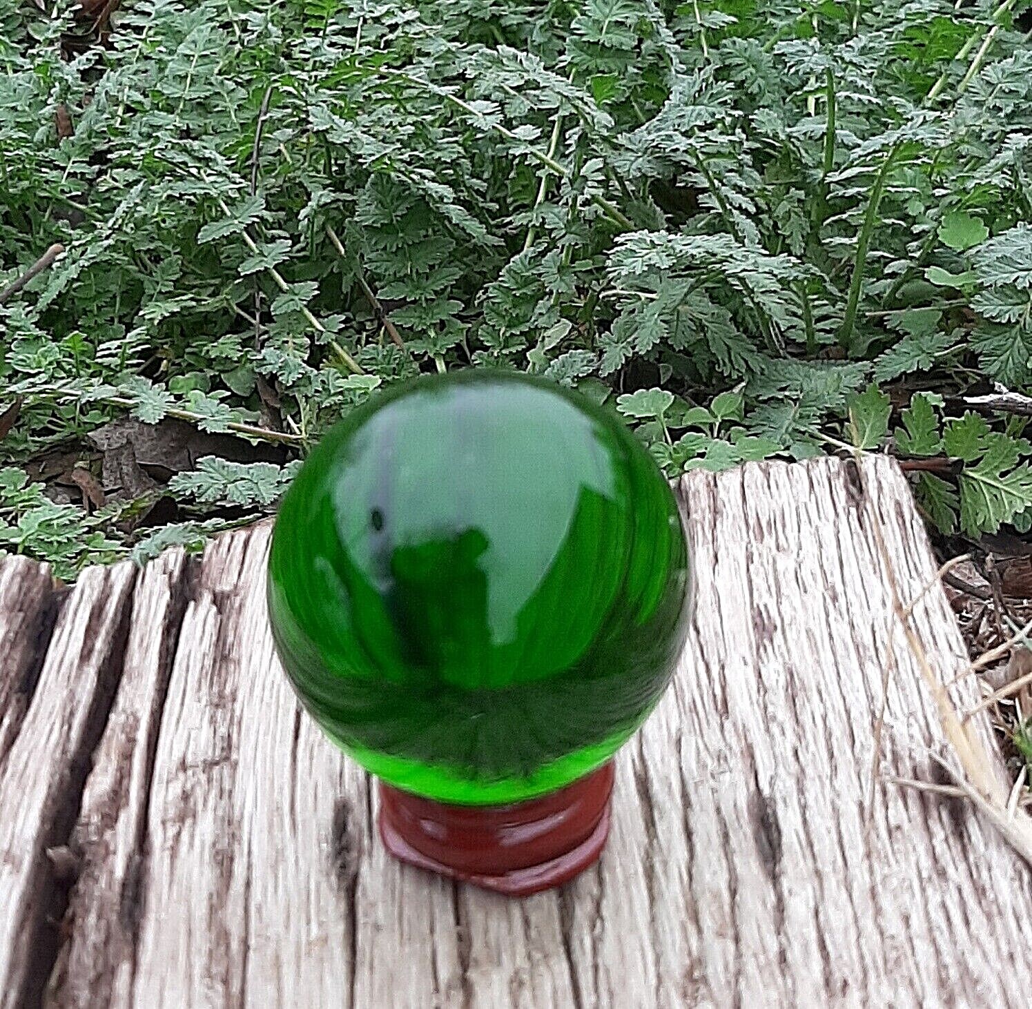 K9 Color Crystal Balls 50mm/80mm Sphere with Stand Meditation Feng Shui