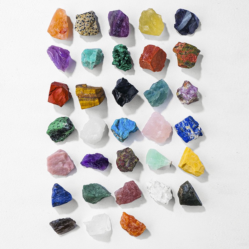 Stone crystal rough stone aromatherapy stone natural citrine white crystal