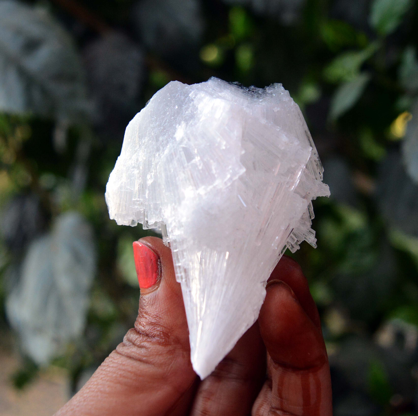 scolecite spray w/ stilbite minerals specimen j-7