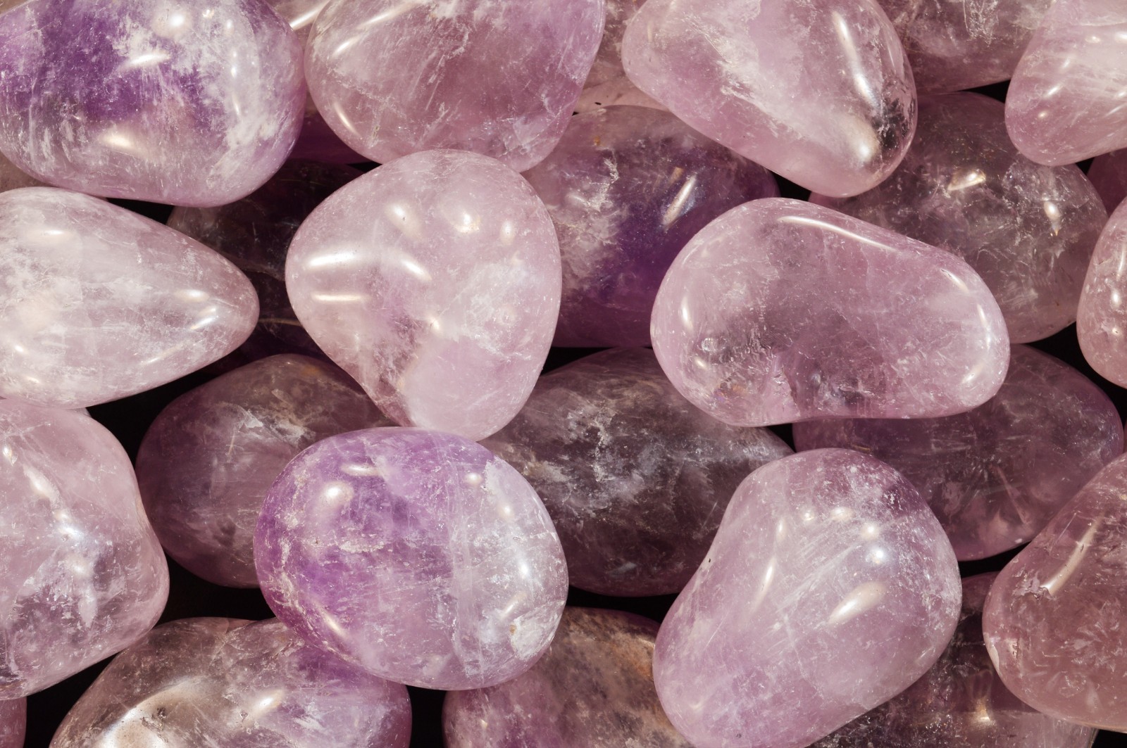 Amethyst Crystal 2″ 3-4 Oz Tumbled Polished Rock Mineral Reiki Specimen Gemstone