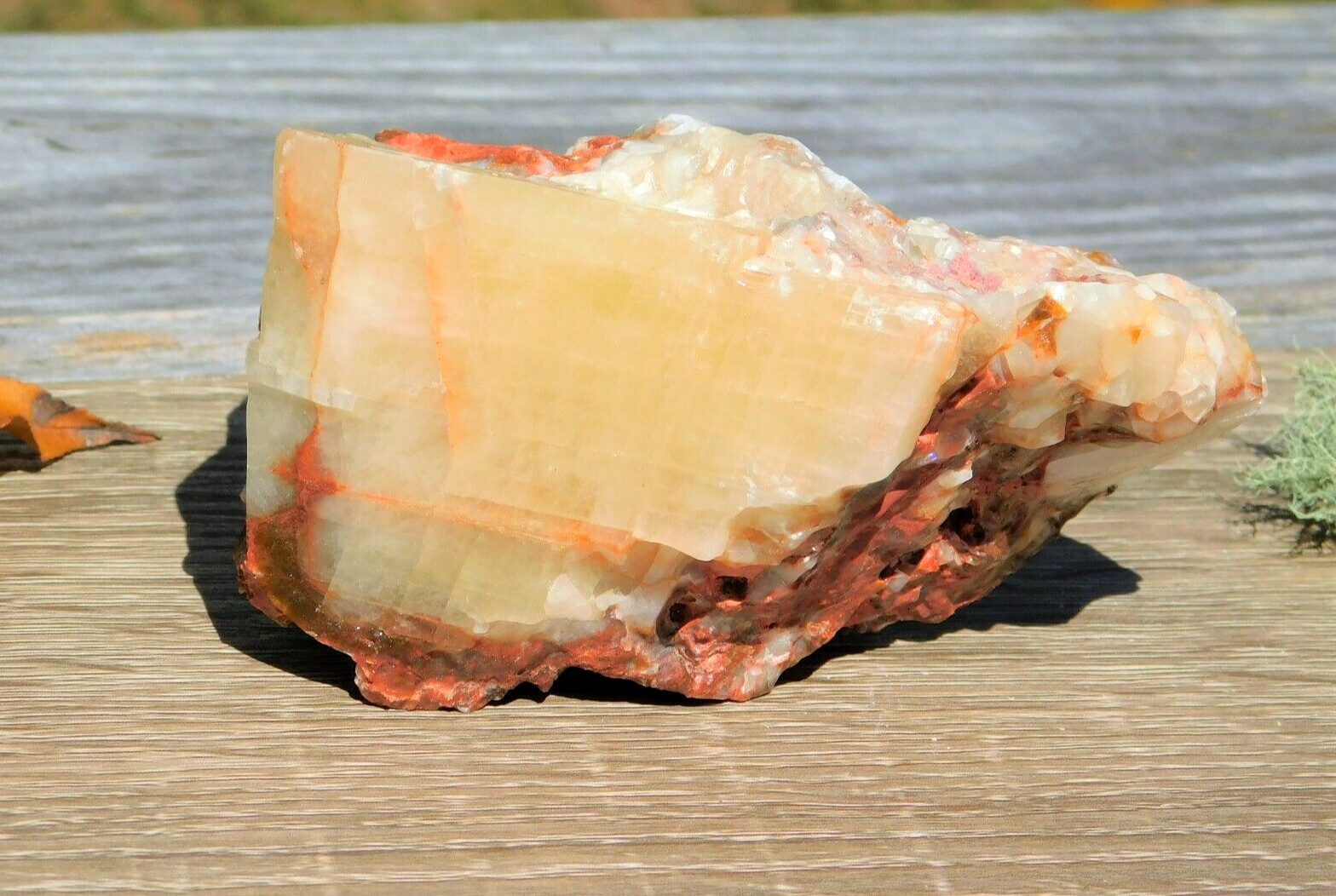 Calcite Natural Tri Color 466g Crystal Energy Healing Meditation Display