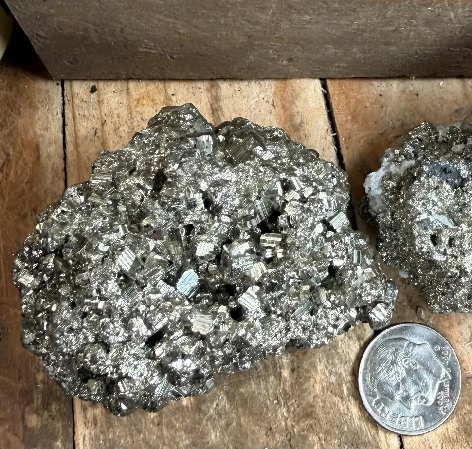150g Peruvian Pyrite Specimen