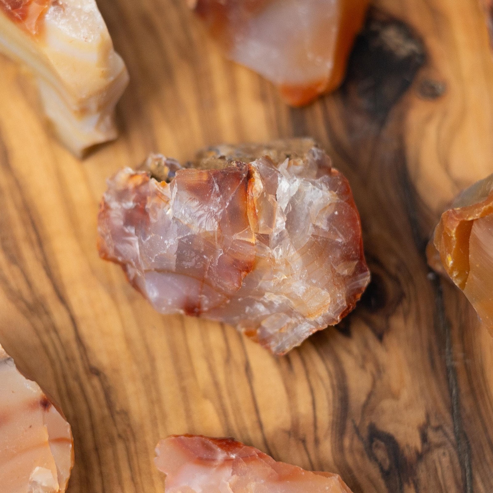 Carnelian Raw Stone Natural Rough Crystal Mineral Specimen Collector Stone Gift