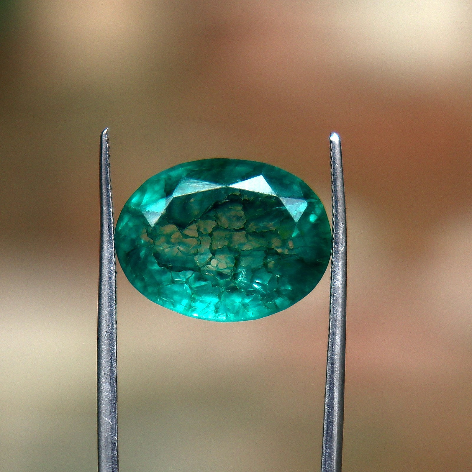 Green Emerald Certified Natural Colombian Oval Cut Loose Gemstone