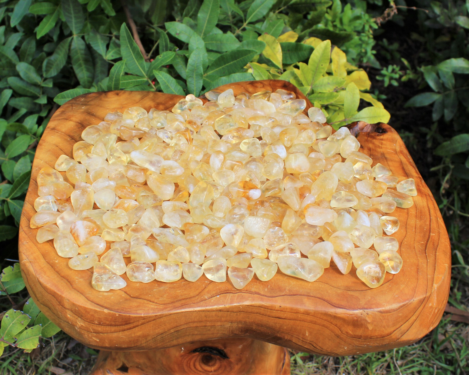 1/4 lb Bulk Citrine Tumbled Stone Crystal Healing Gemstone Chakra US Seller 4 oz