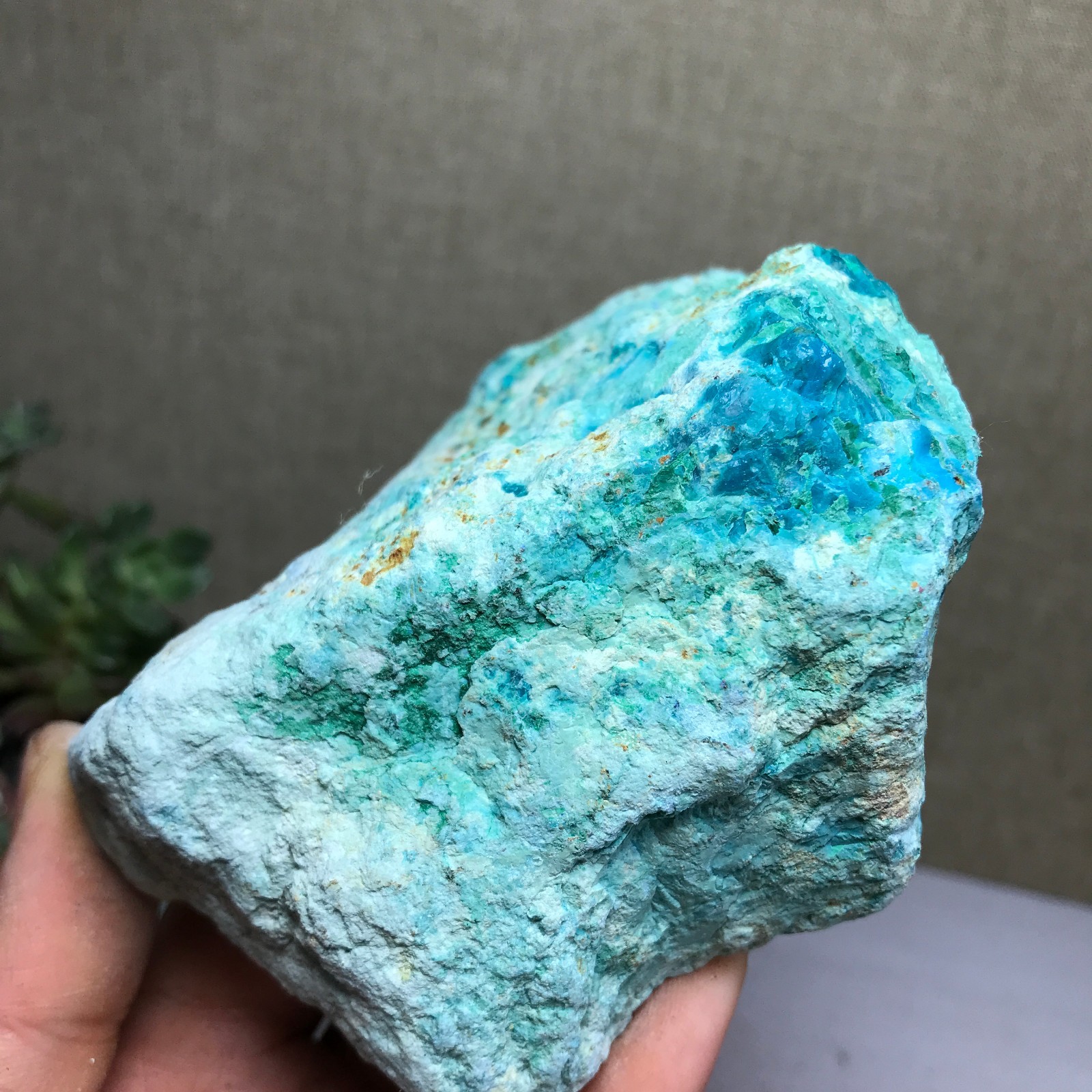272g Natural Azurite/Malachite gemstone Rough original Crystal Specimen A5789