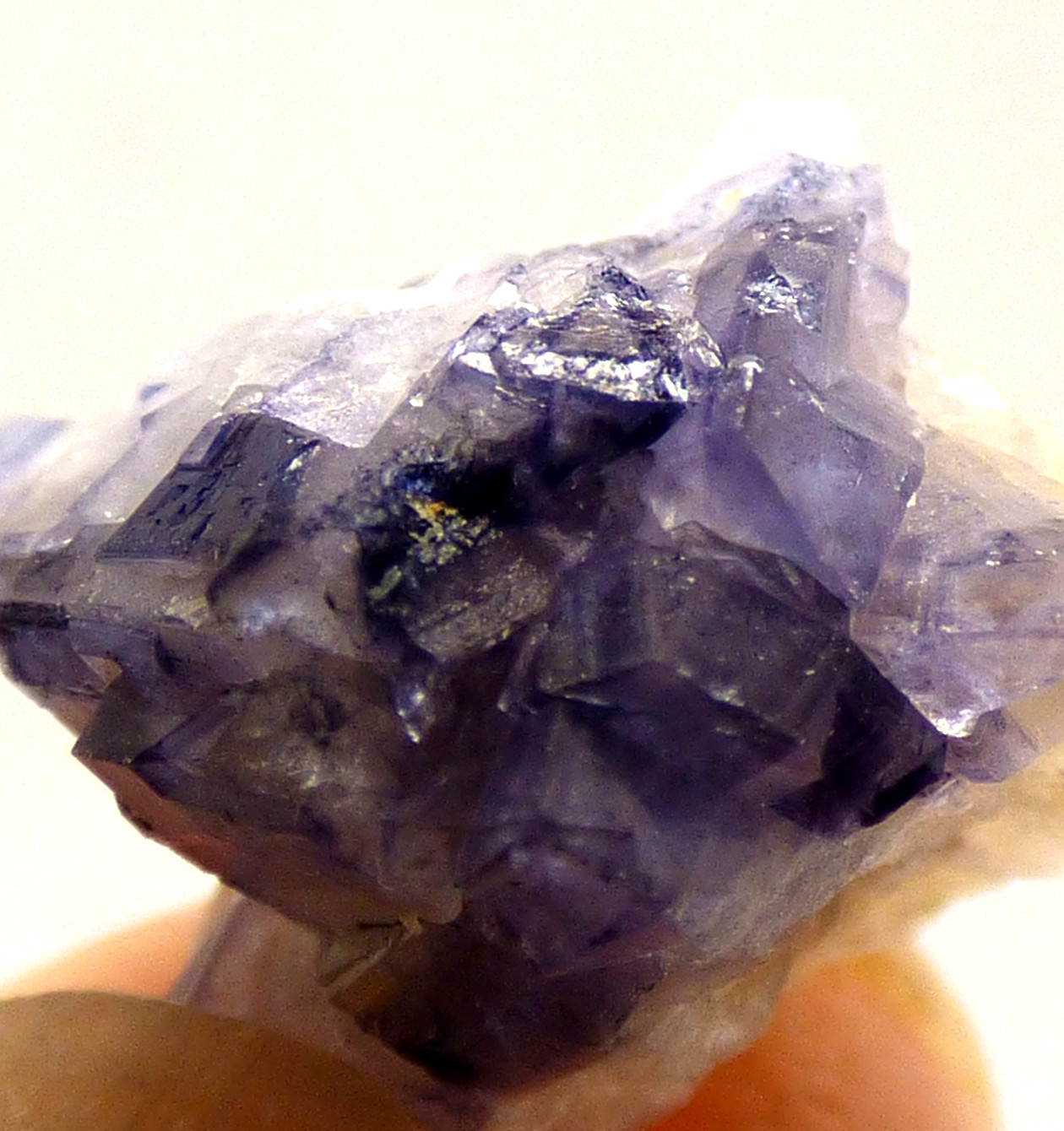 Blue John Fluorite Crystal Specimen Derbyshire UK 2g 12mm Unpolished