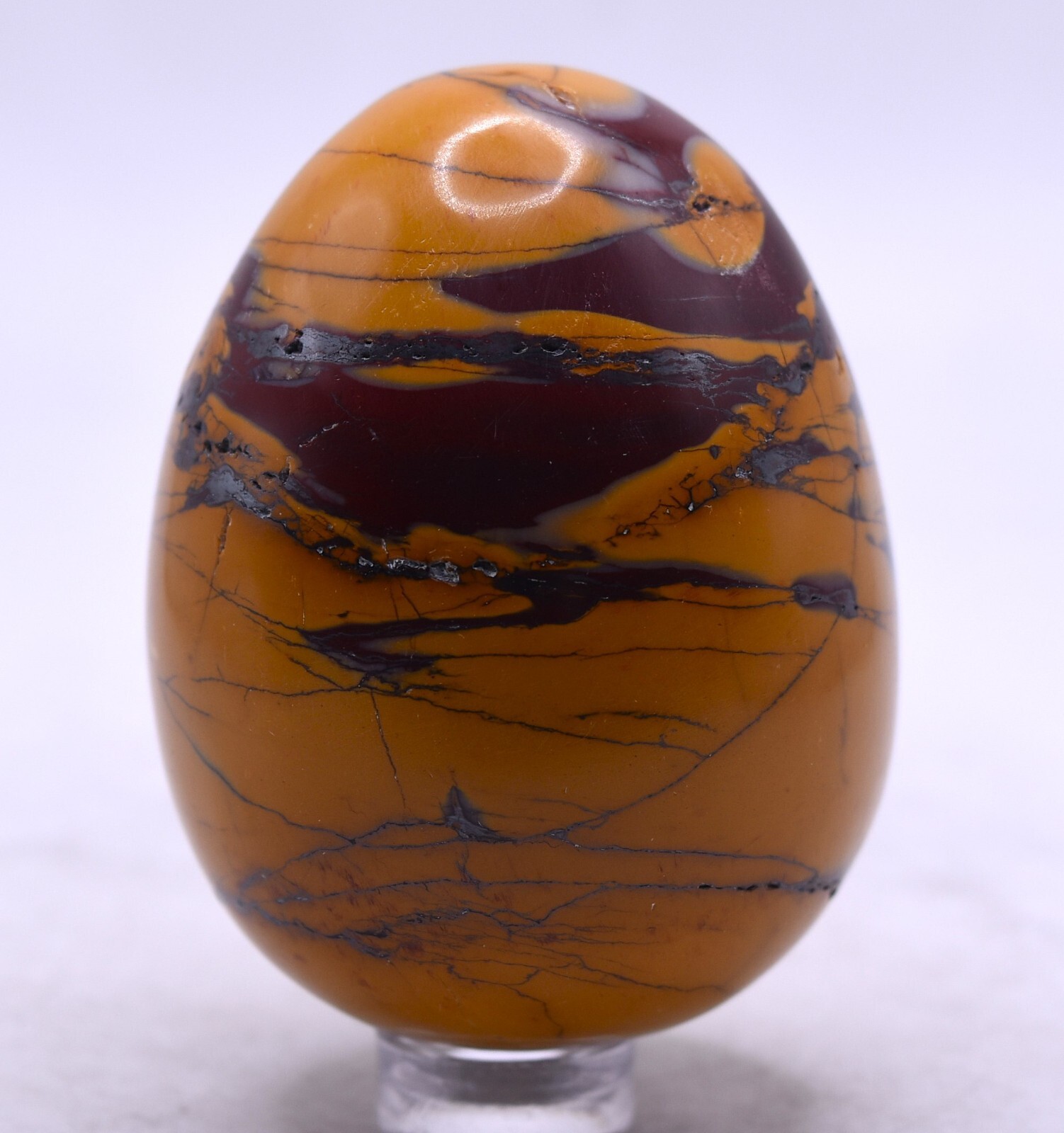 2.3″ Multicolor Mookaite Jasper Egg Polished Natural Mineral – Australia (1PC)