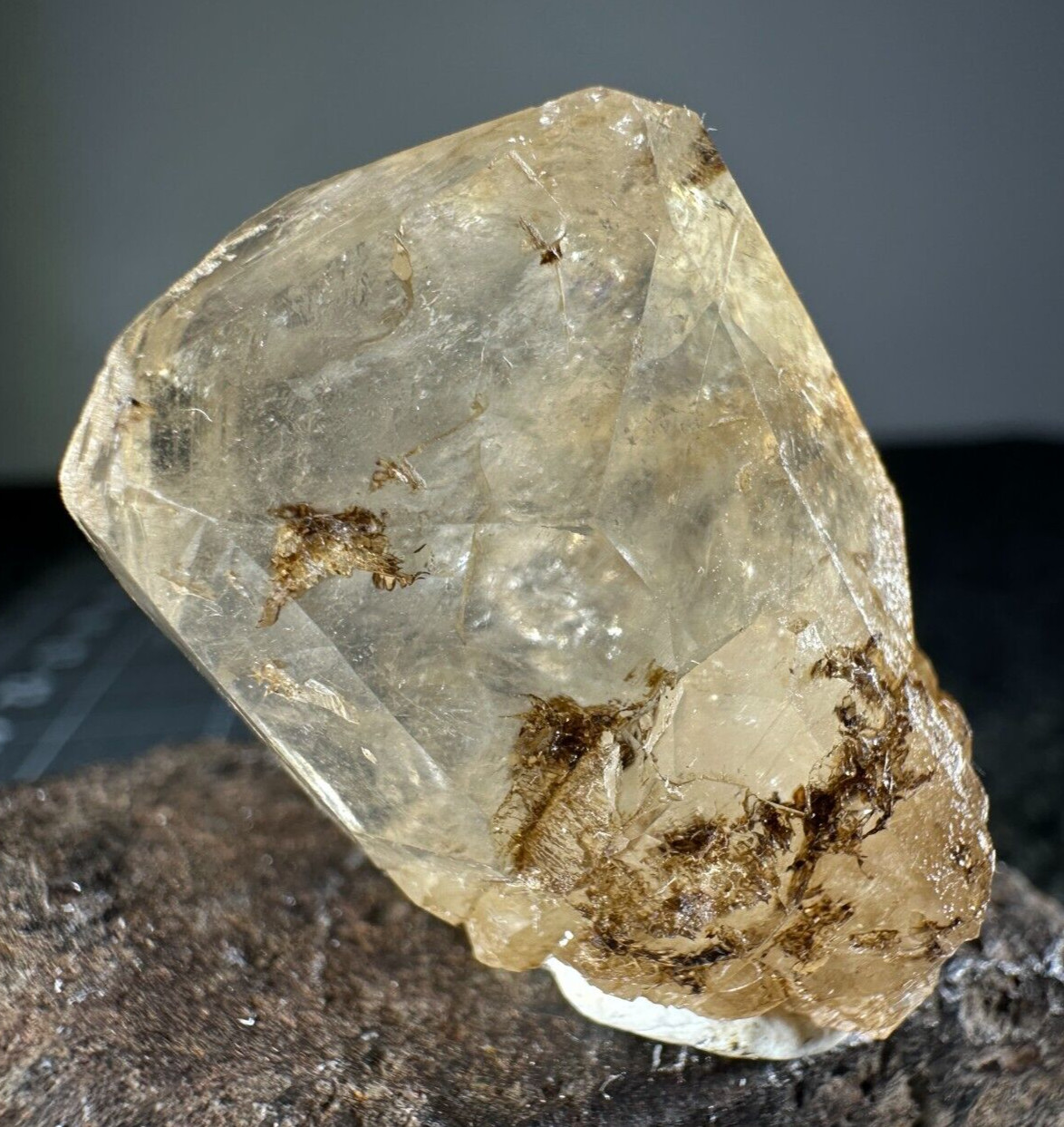 ➤ 1-3/8″ CLEAR “MERCEDES” CALCITE Pleasant Ridge Rensselaer Indiana VIDEO➤429