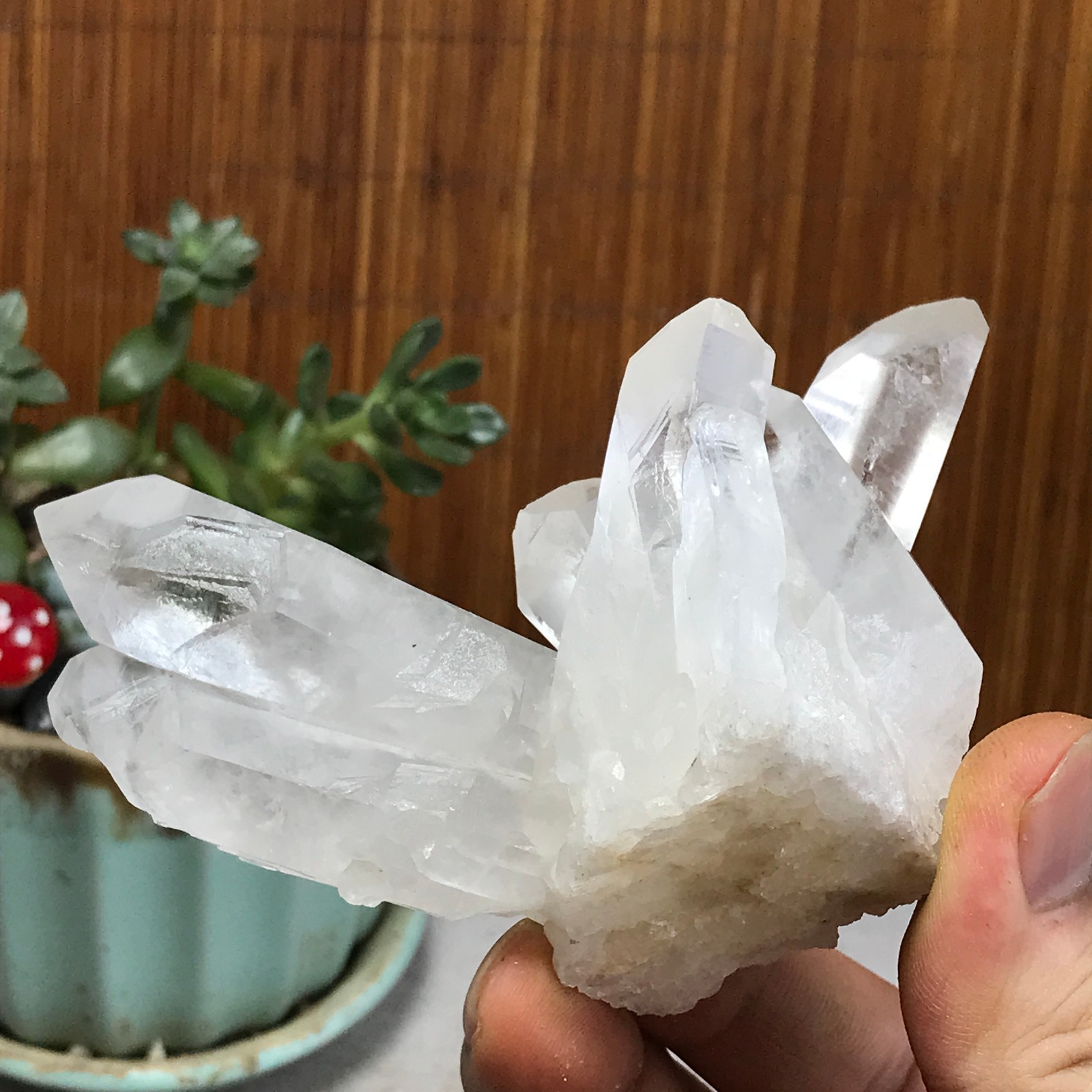 92-78-42mm Natural crystal clusters pretty Quartz Mineral Specimen 149g A6987