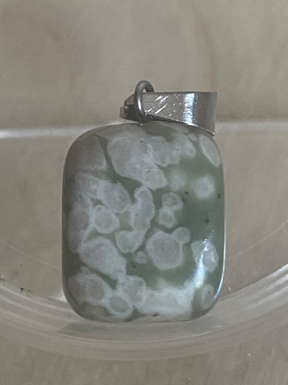 Natural Gemstone Crystal Chakra Irregular Shape Tumbled Stone Pendant