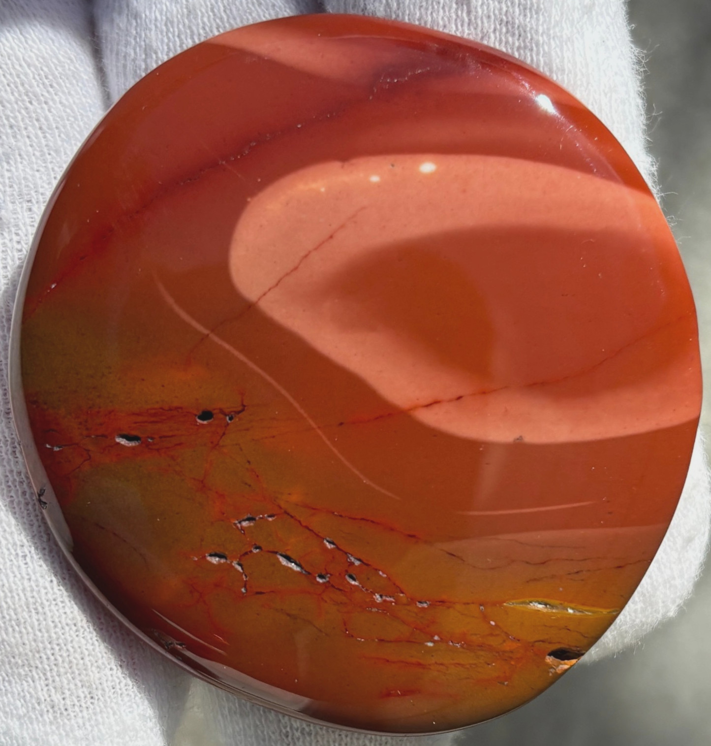USA SALE 181g LOT MOOKAITE PALMSTONES PALM STONES PALM STONE THICK POCKET STYLE