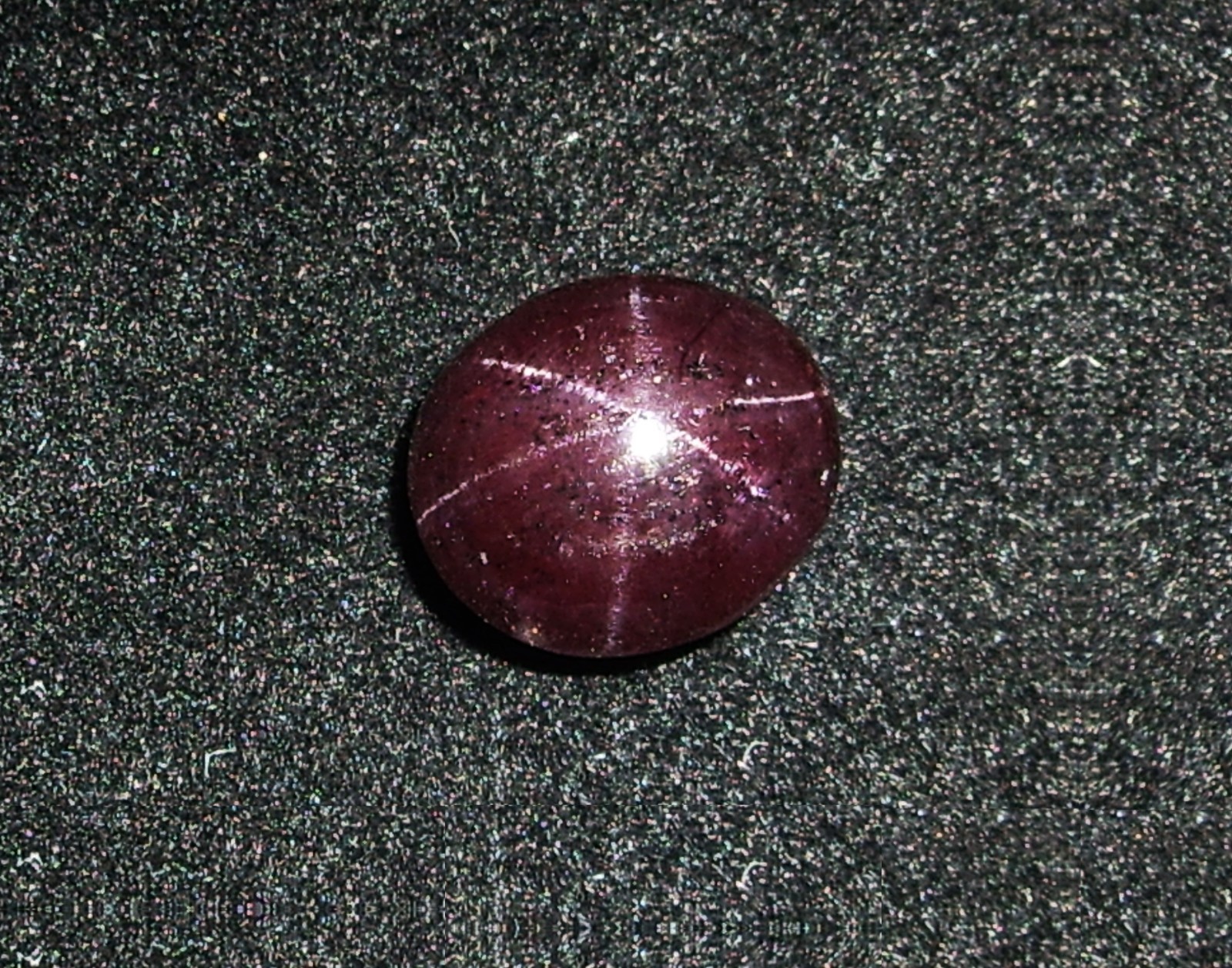 Star Garnet Polished Cabochon, 7.8cts