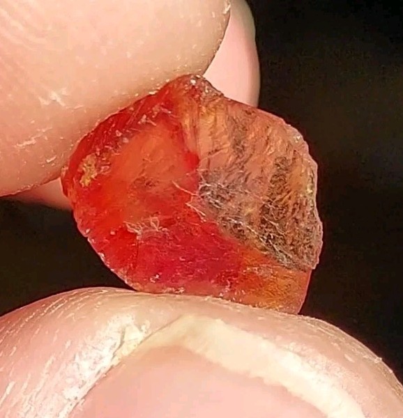 RARE FIERY GEM RHODOCHROSITE N’Chwaning I Mine, Kuruman, KMF, South Africa