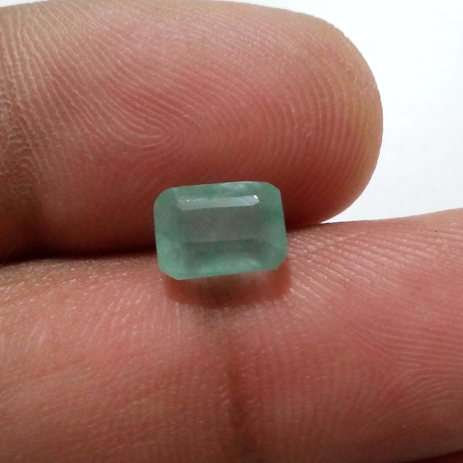 Top Beautiful Colombian Emerald Faceted Emerald 2.30 Crt Green Loose Gemstone