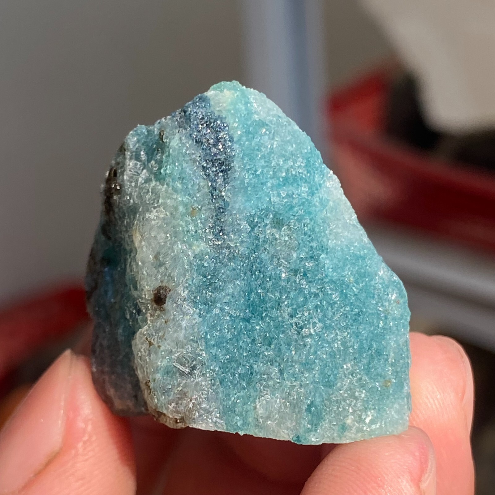 146ct Large Raw Natural Grandidierite Crystal Rough Gemstone Mineral Specimen