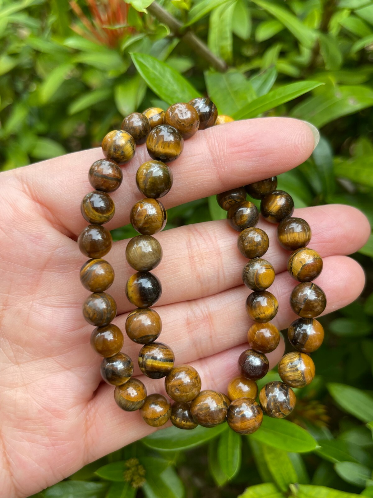 Grade A++ Tiger Eye Crystal Bead Bracelet 8mm, Genuine Gemstone, Wholesale Lot