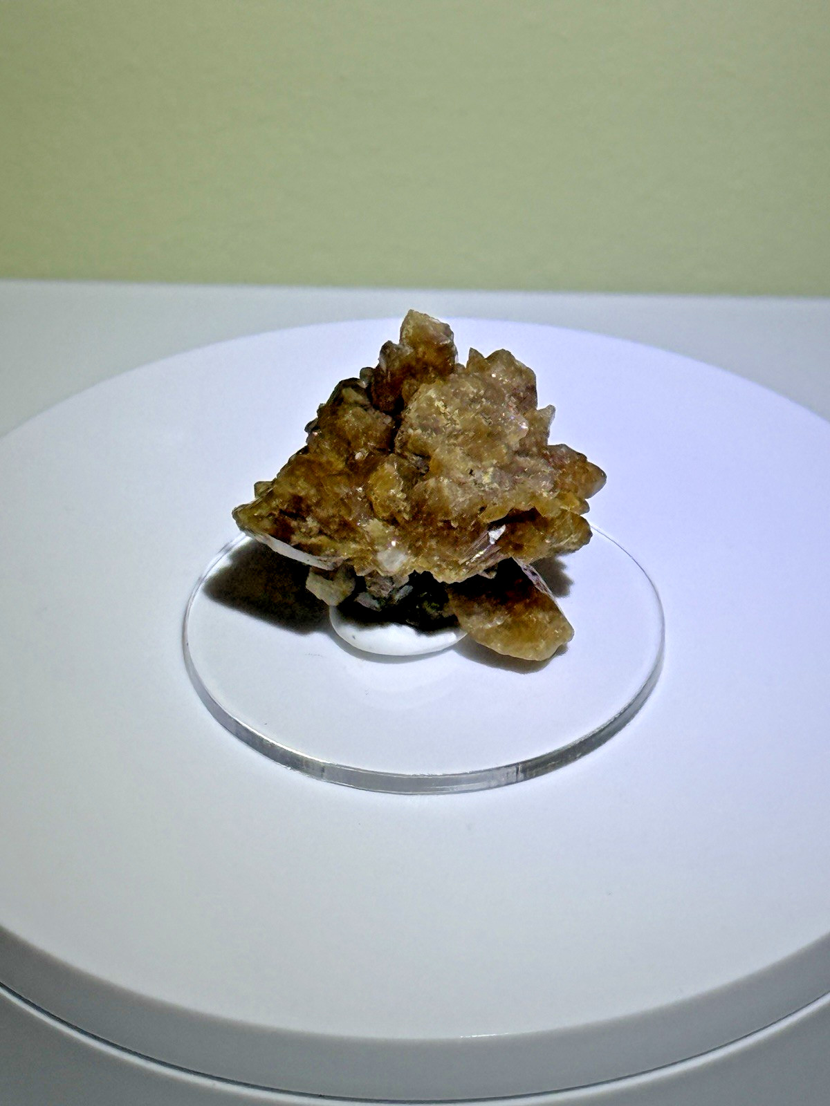 WARM Citrine Crystal Cluster Specimen w/ Stand – Boulemane, Morocco