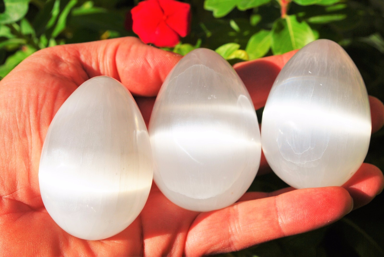 [1] Selenite Crystal Egg of Psychic Awareness™ POWERFUL ~2.5″ 70mm 200grams
