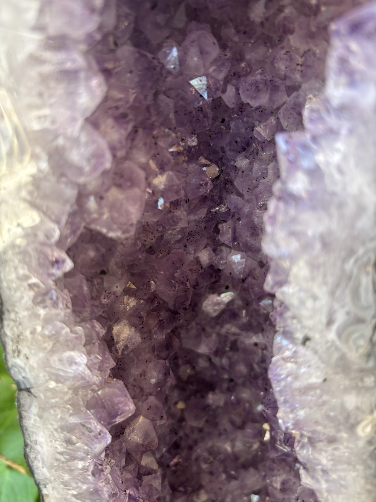 Large Natural Amethyst Crystal Geode Cluster Uruguay/Brazil Origin