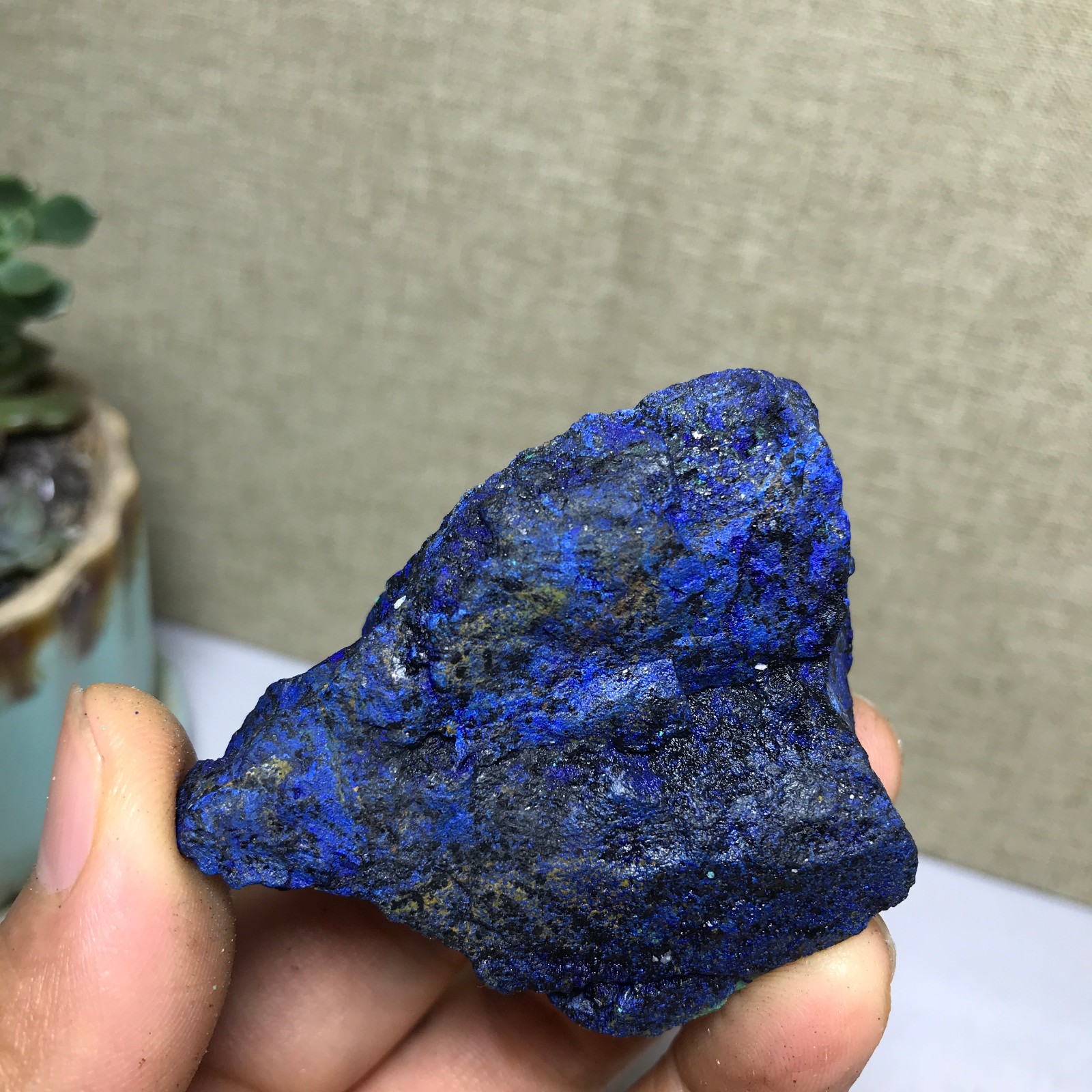 88g Natural Azurite Malachite gemstone Rough original Crystal Specimen A5179