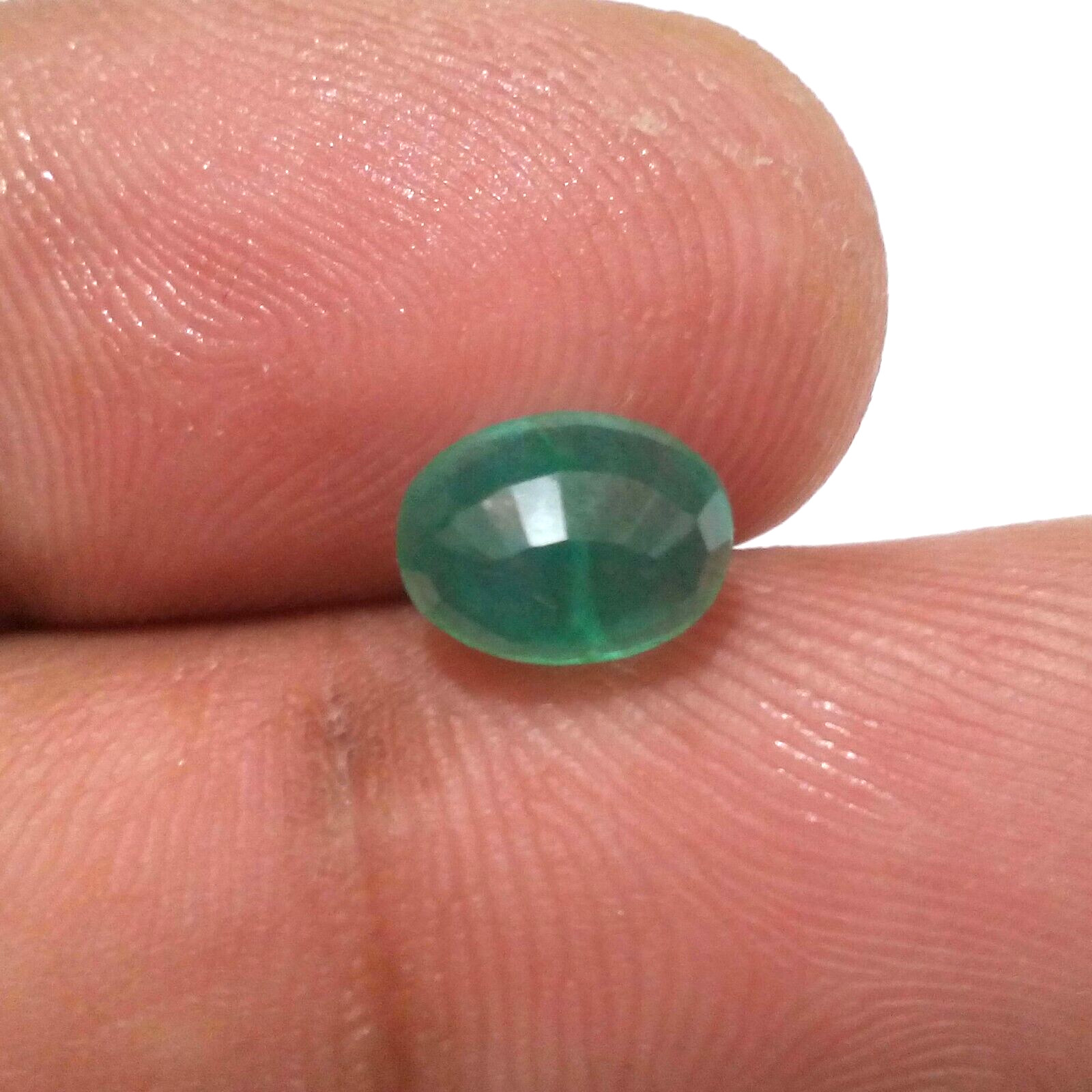 100% Natural Zambian Emerald Oval 1.80 Crt Faceted Ultimate Green Loose Gemstone