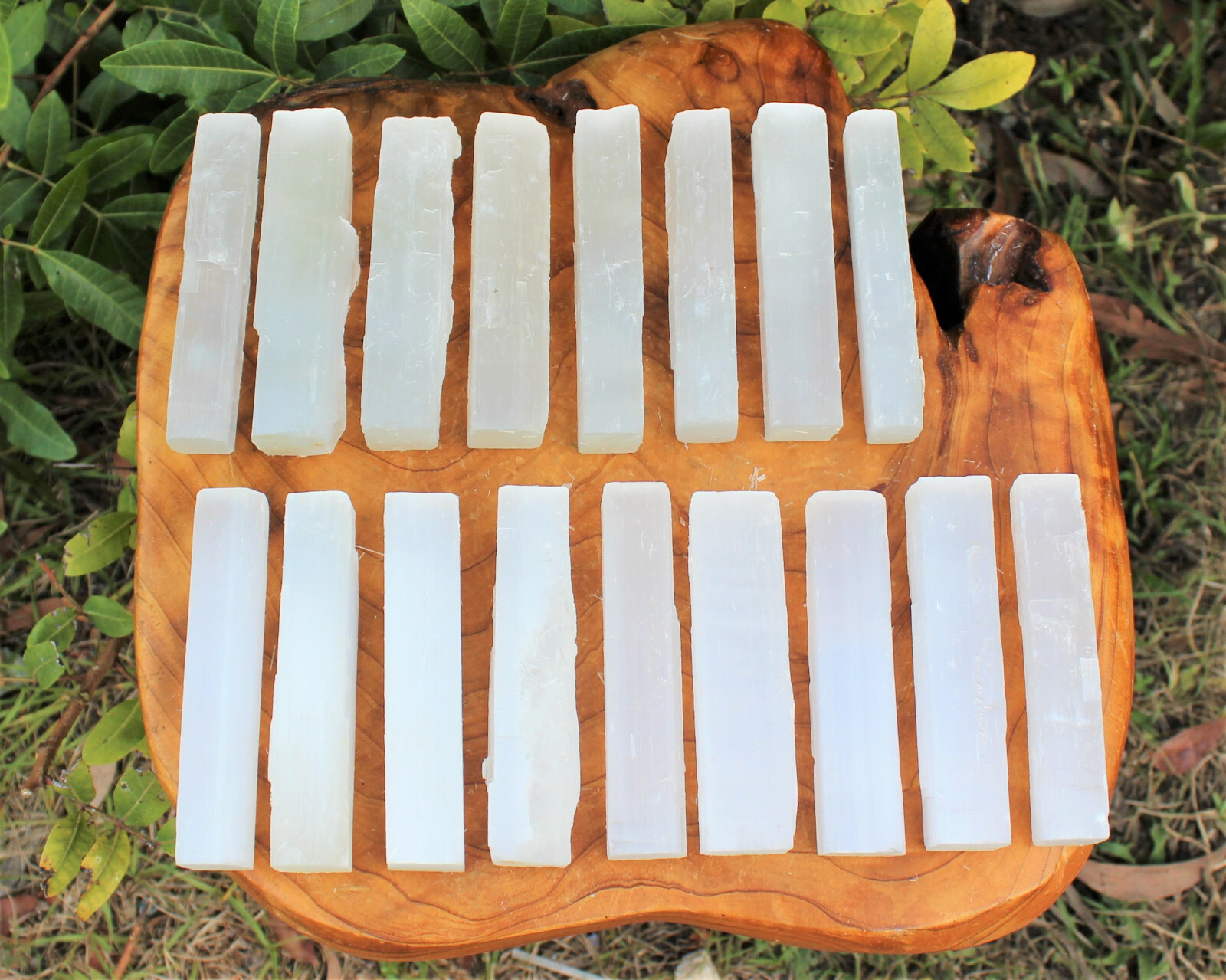 4″ Selenite Sticks Wholesale Bulk Lot: Choose oz or lbs (Chunky Wands Crystals)