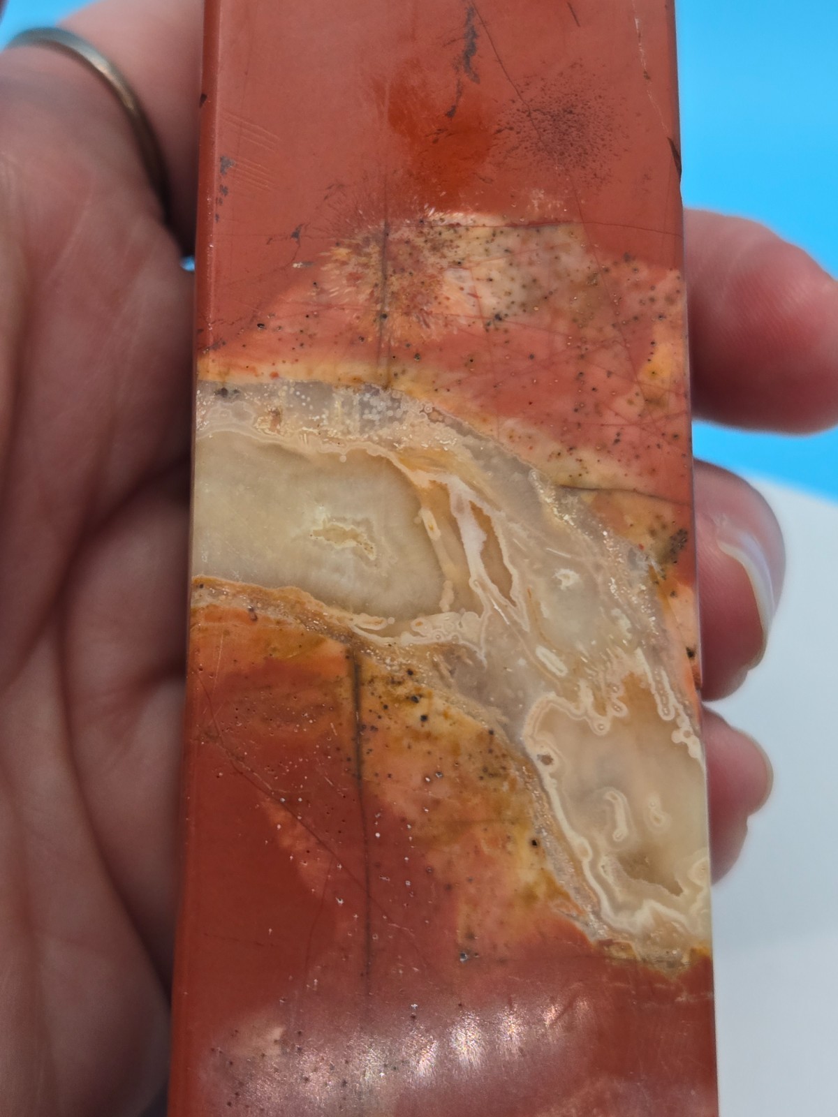 Irregular Tower Jasper – chunky! 472g 6x1x1.75in B7