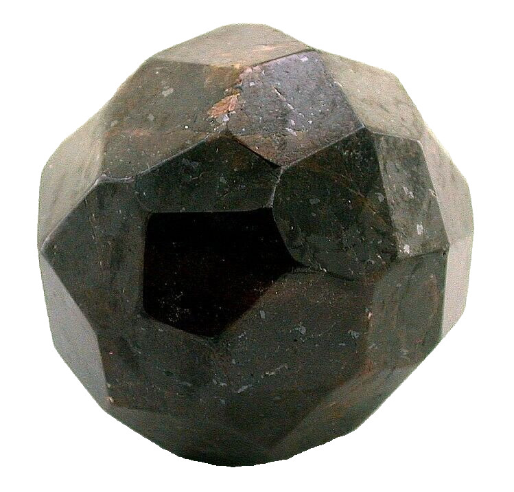 318 GRAM 11.2 OUNCE 2 INCH GARNET CRYSTAL SPECIMEN PAPERWEIGHT ESLGS4