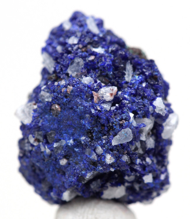 Azurite Specimen DEEP BLUE Crystal Cluster Mineral MOROCCO w/ ID card