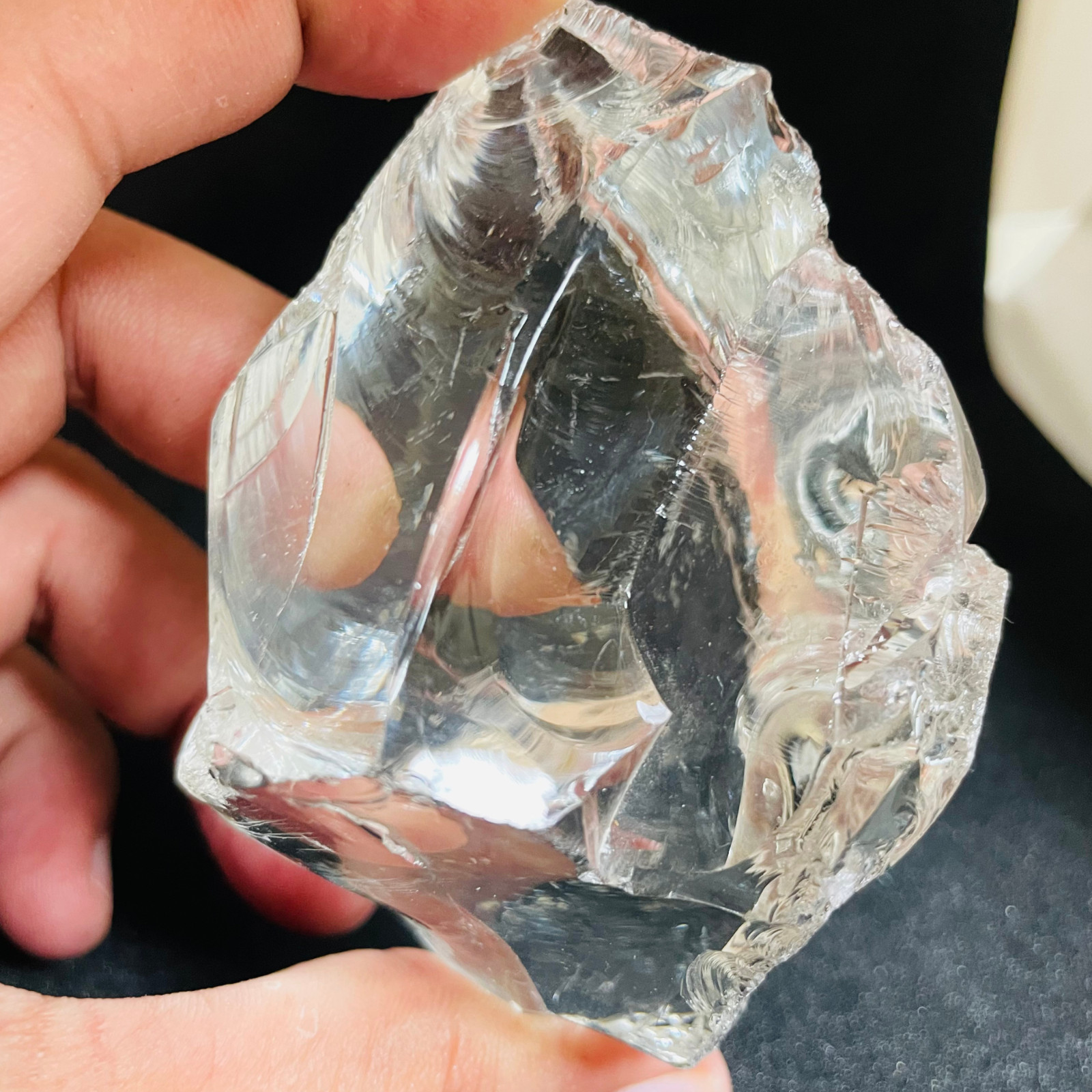 Premium Clear Quartz Crystal Raw Gemstone 1050-1250CT, Home Energy Enhancement