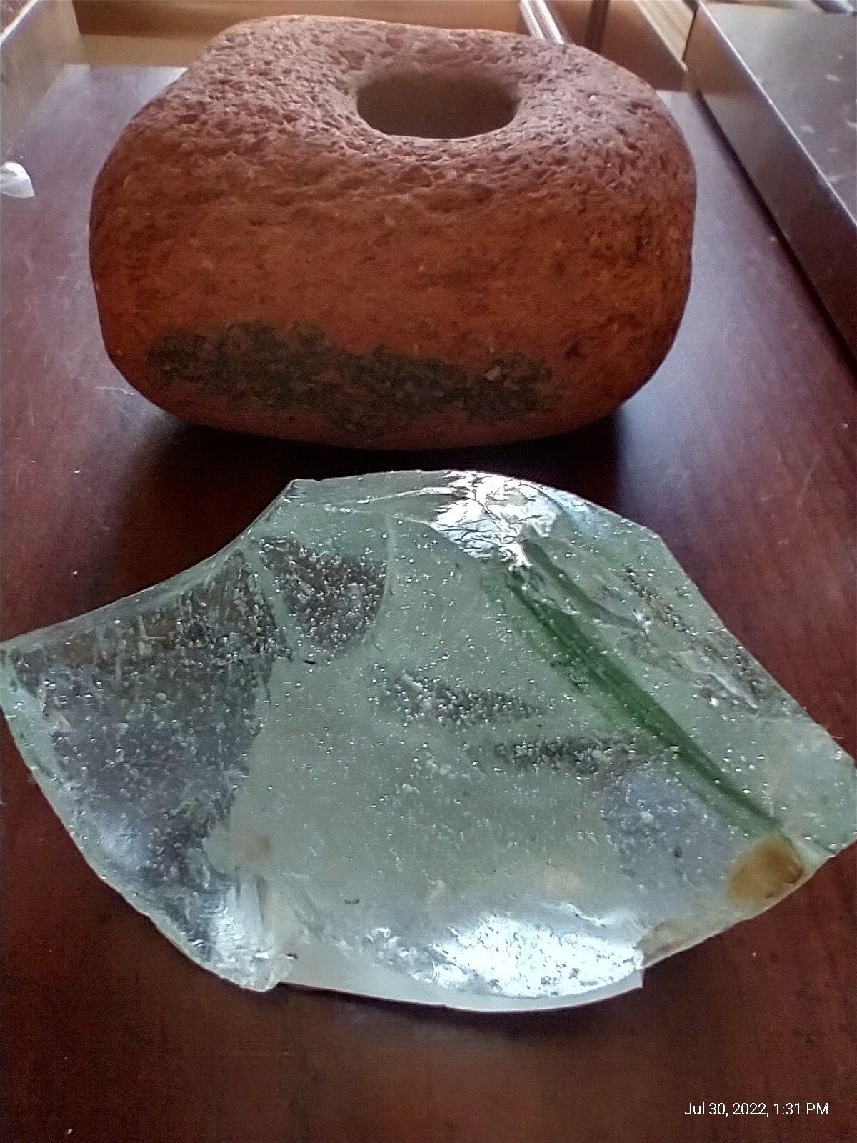 Andara Crystal Electric Rainbow sea foam monatomic healing stone 235 grams