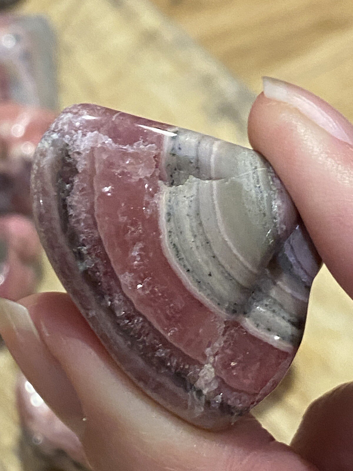 Rhodochrosite Tumblestones AAA+ : Love / Compassion / Light Argentina