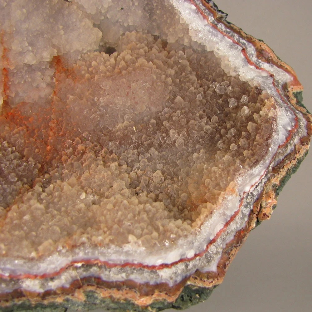 6.6″ AMETHYST GEODE Crystals Cluster – Morocco – 2.2 lbs.