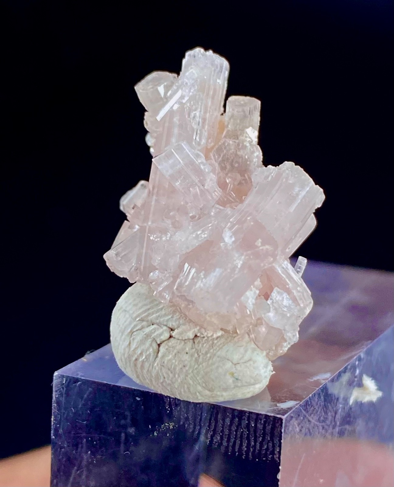 4 Gram Natural Beautiful Pink Tourmaline Specimen from Afghanistan