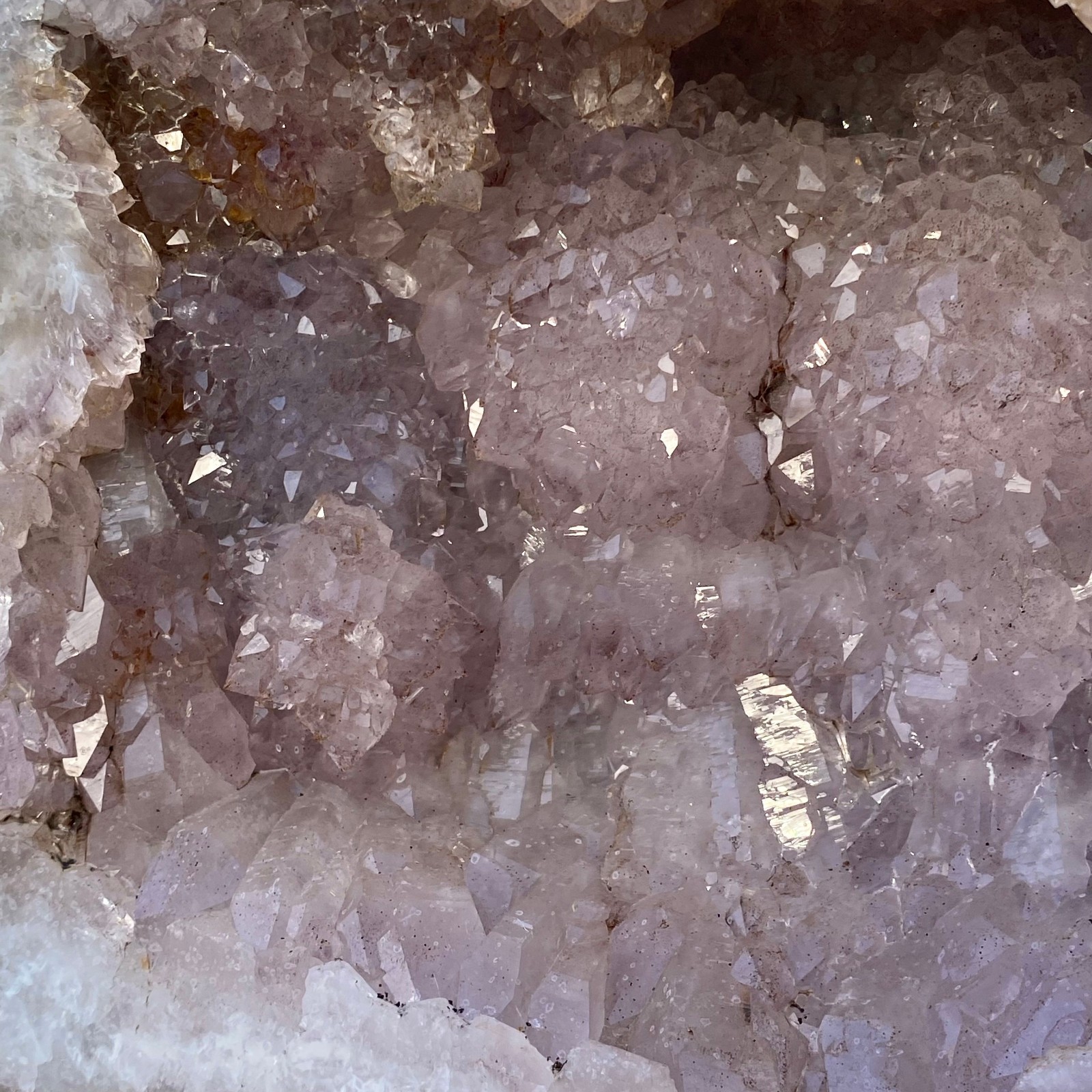 12.8LB Natural agate Amethyst geode quartz cluster crystal Cathedral specimen He