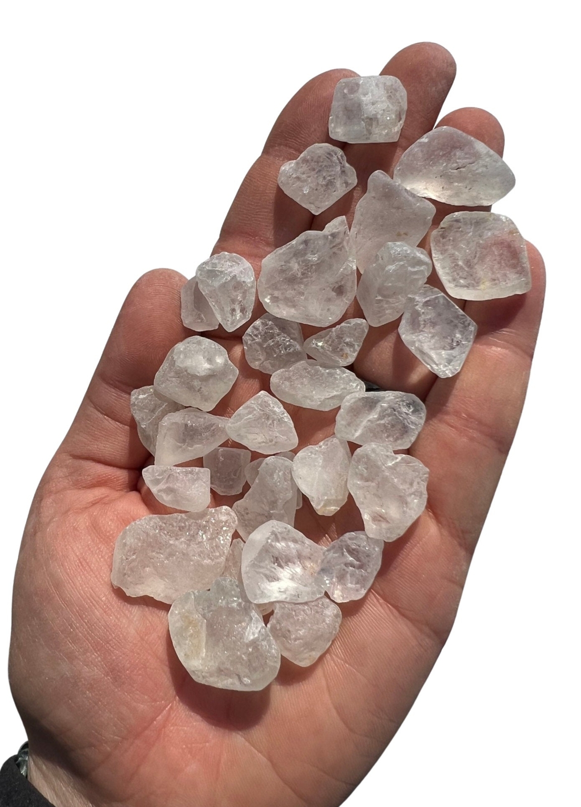 Raw White Topaz Crystal, Natural Topaz Gemstone, Rough White Topaz Stone