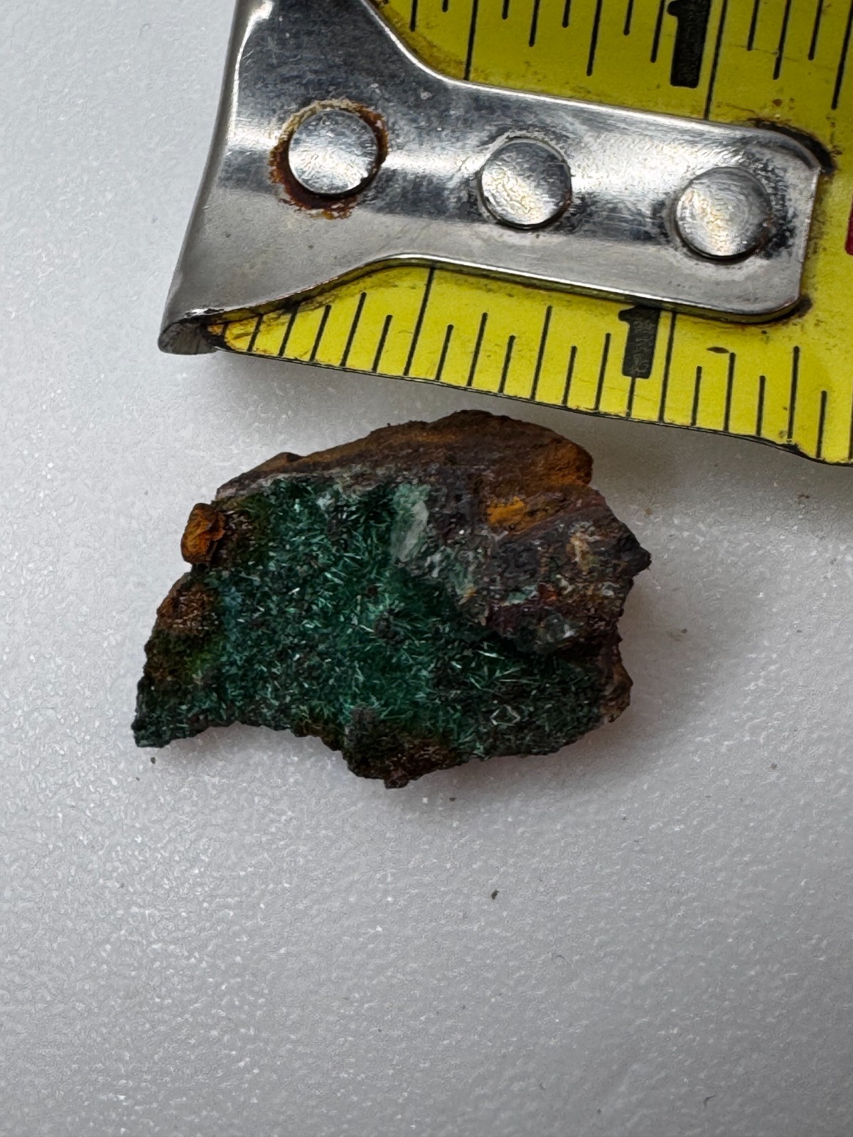 Brochantite Crystal Spray on Matrix Lavrion Greece Copper Mineral Estate
