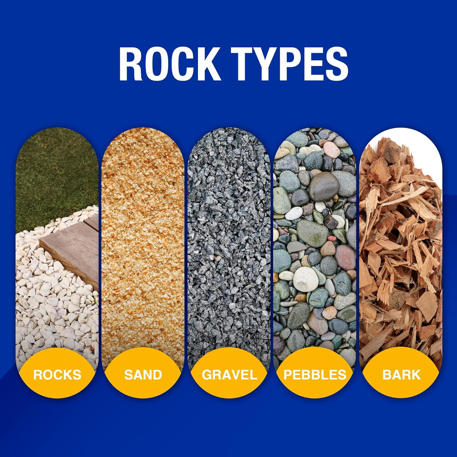 Magnum Rock Glue 128Oz – Strong Adhesive for Landscaping & Gravel Binding