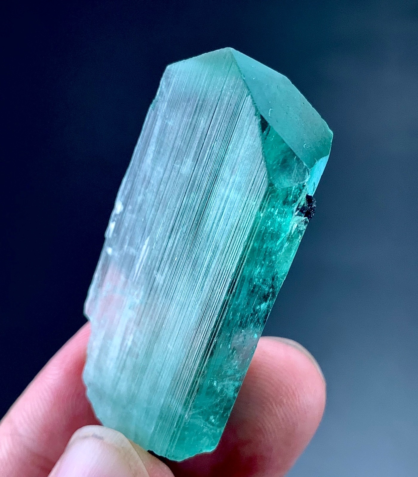 Hiddenite Kunzite Crystal From Afghanistan 112 Carat
